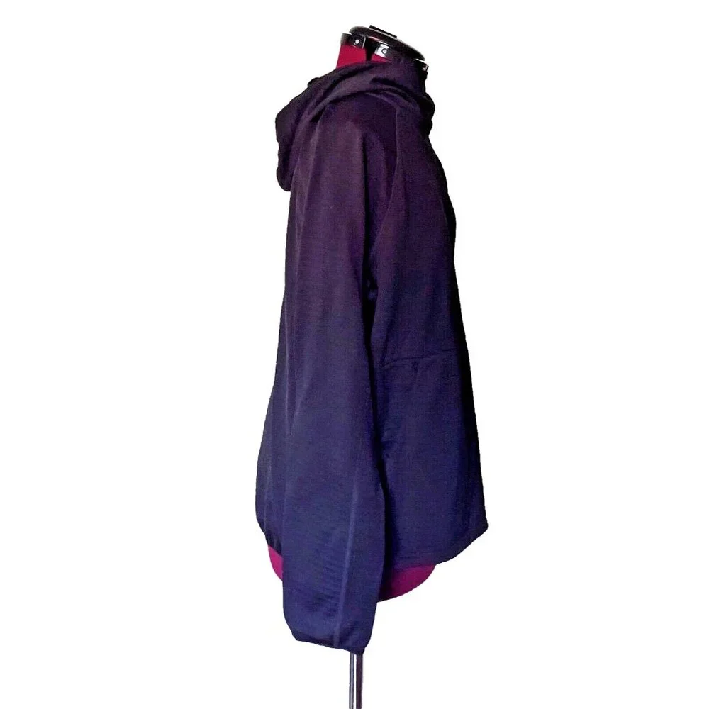The North Face Echo Rock Hoodie Men’s Large Black Pullover Kangaroo Pocket